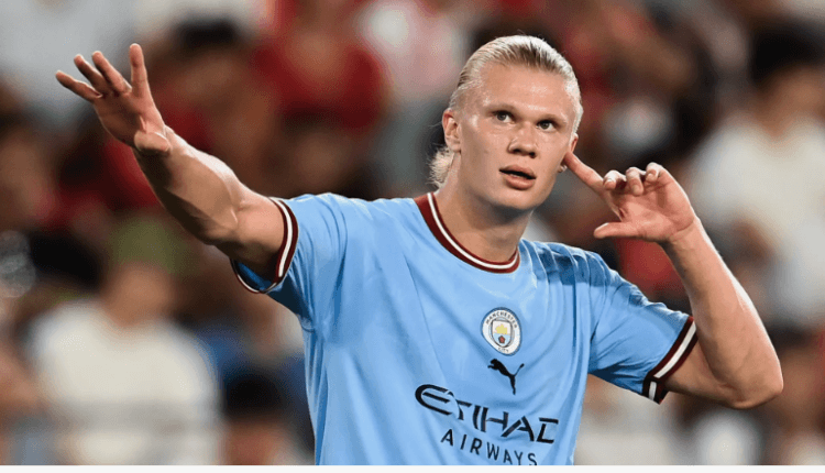 Haaland is now among all-time top scorers