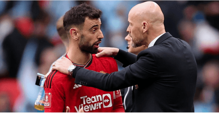 Bruno Fernandes Reflects on Ten Hag’s Departure
