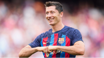 Robert Lewandowski's Double Fires Barcelona to Dominant Victory Over Red Star