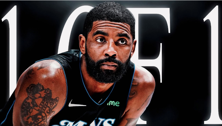 Kyrie Irving career statistics infographic Dallas Mavericks 2024 season highlights