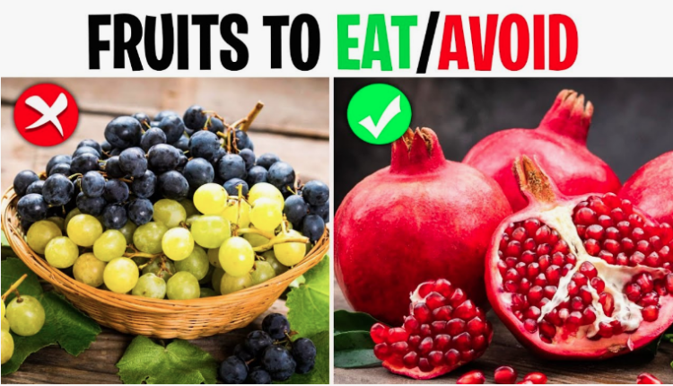 4 Fruits to Limit and 4 to Eat Daily